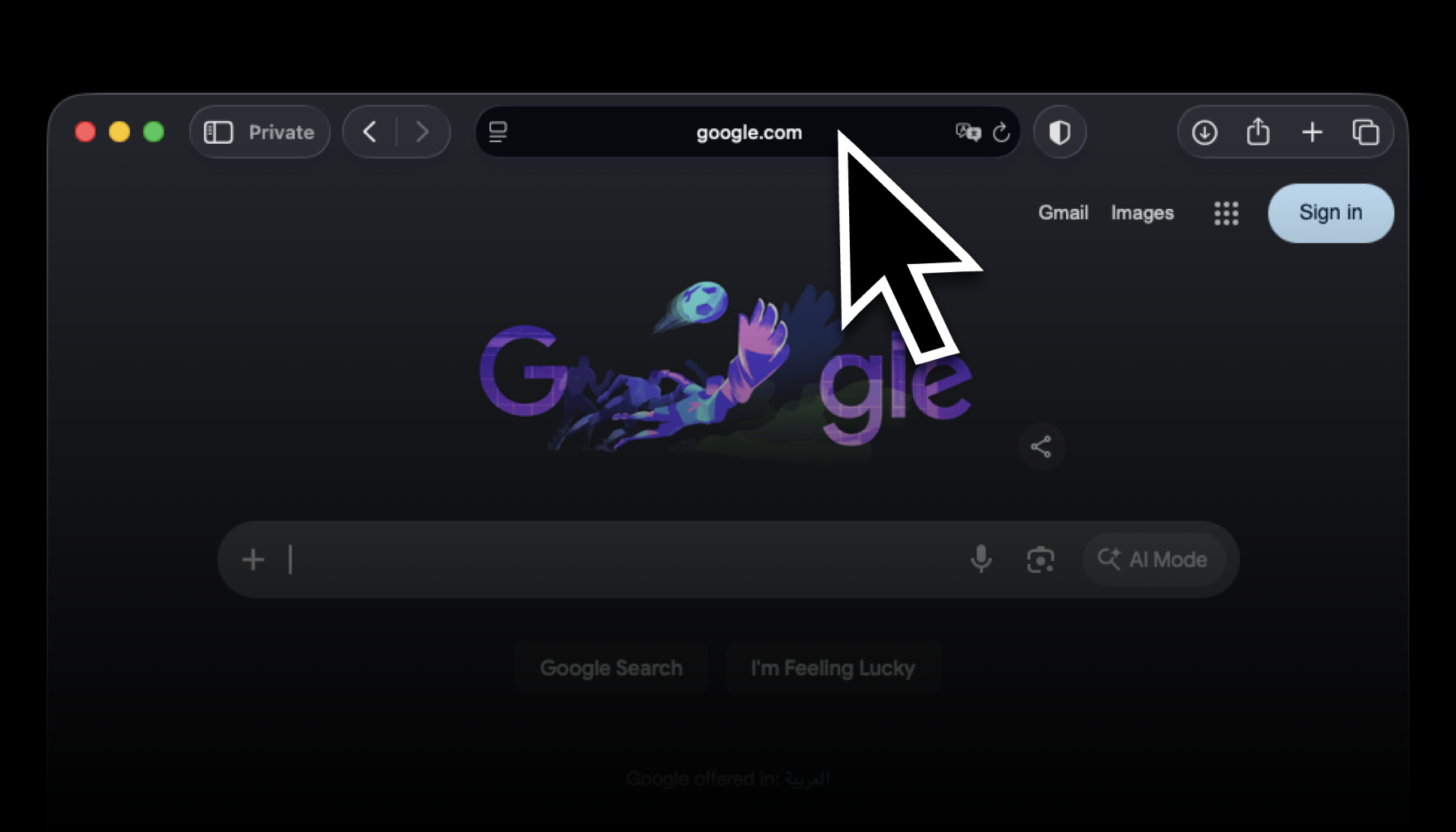 A browser Jarvis controls